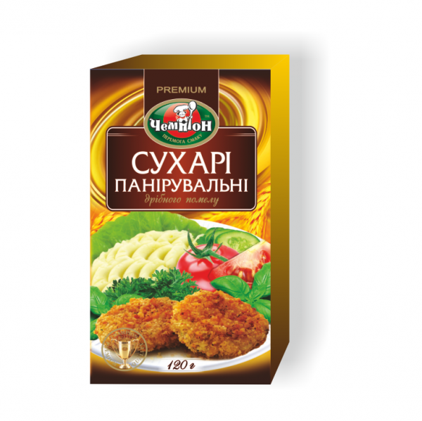 Сухарі Панірувальні Чемпіон, 120г